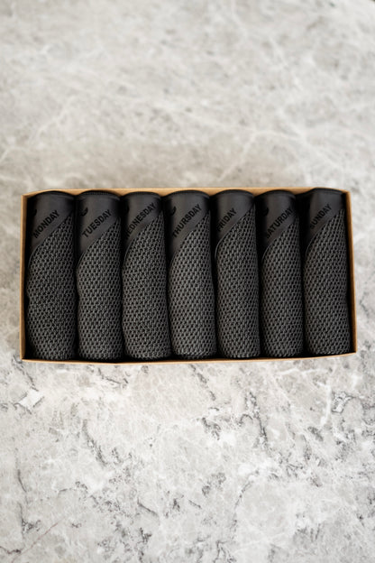 Charcoal | Klud wafel vaatdoekjes - 7 stuks