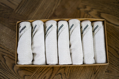 Almond | Klud wafel vaatdoekjes - 7 stuks