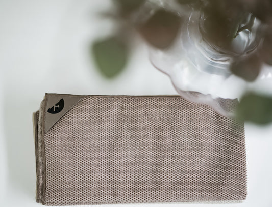 Latte | Klud wafel keukendoeken - Set van 2 stuks