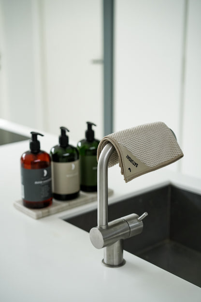 Almond | Klud wafel vaatdoekjes - 7 stuks