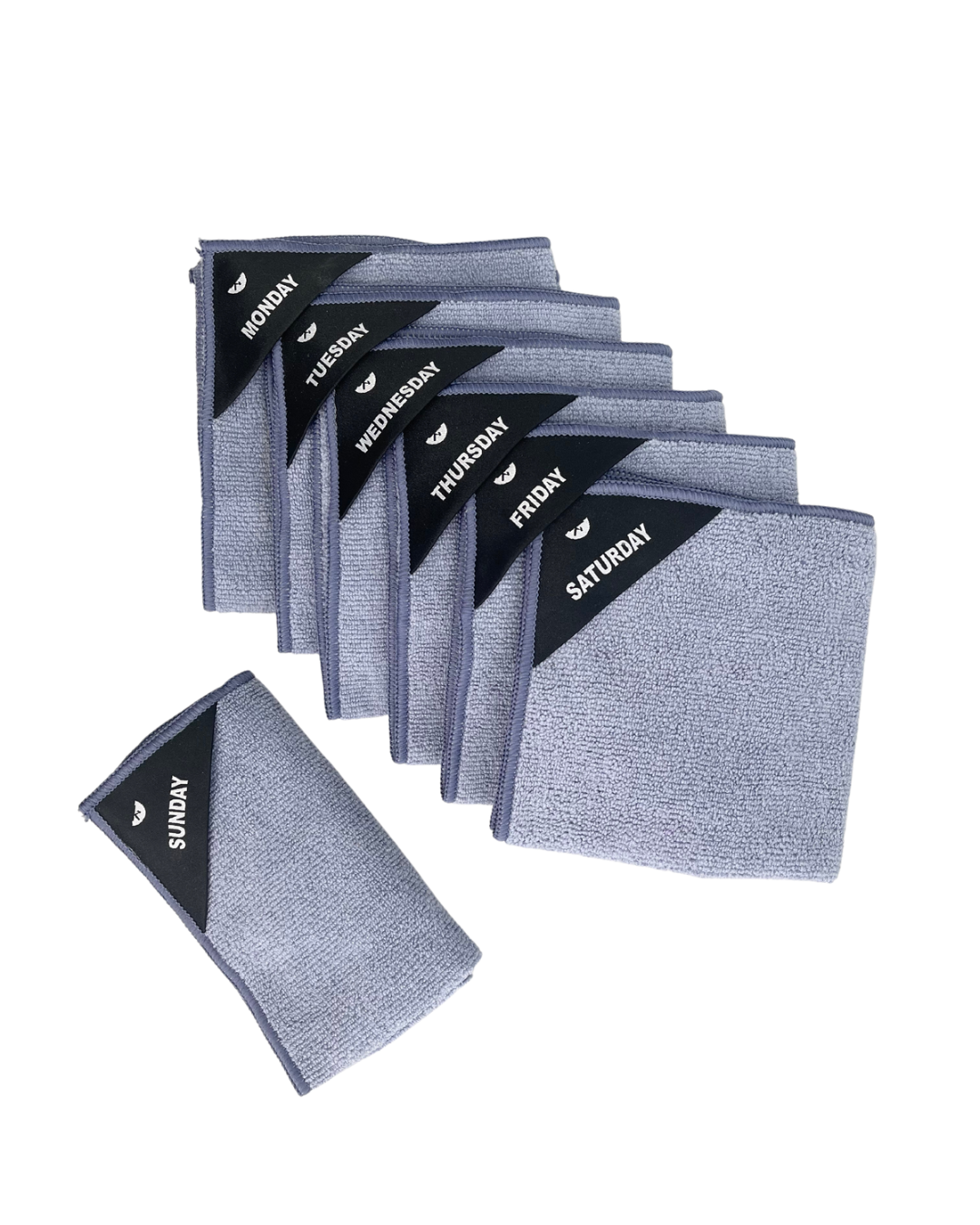 Klud microvezel vaatdoekjes | Dusty Blue | 14 dagen