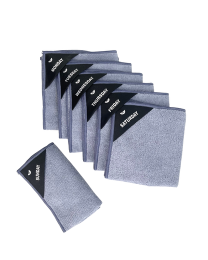 Klud microvezel vaatdoekjes | Dusty Blue | 14 dagen